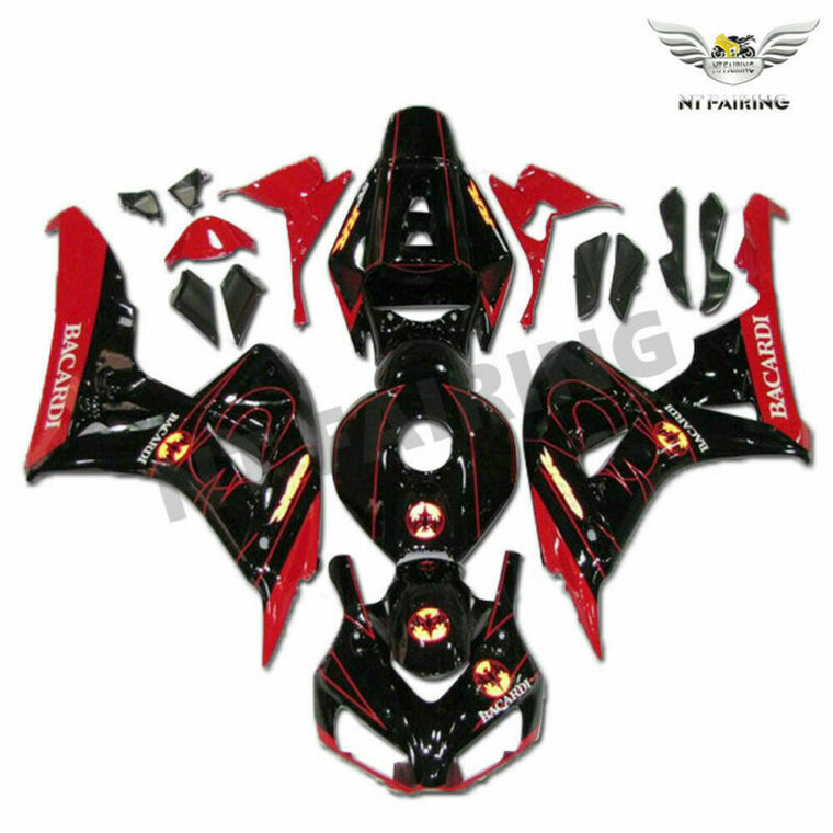 NT Fairing Fit for Honda 2006-2007 CBR1000RR U023- Red Black | ABS Injection