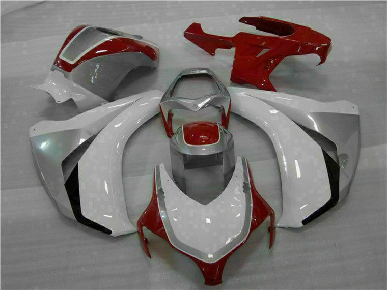 MS Injection ABS Red White Set Fairing Fit for Honda 2008-2011 CBR1000RR u052