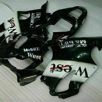 MS White Black Injection Fairing Kit Fit for Honda 2001-2003 CBR600 F4I u003