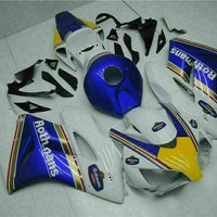 MS Injection Plastic Blue White Fairing Fit for Honda 2004-2005 CBR1000RR t0116