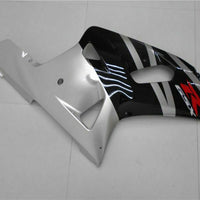MSB Injection Mold Silver Fairing Fit for  2001-2003 GSXR 600 750 w002