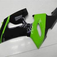 NT Green Black Injection Molded Fairing Fit for 2005 2006 636 ZX6R ABS Set e04A