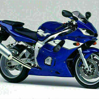 MSB Injection Mold Blue Plastic Fairing Fit for Yamaha 1998-2002 YZF R6 ABS j032