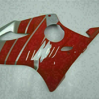 MS Red Silver Fairing Injection Fit for Honda 119999-2000 CBR600 F4 ABS Kit u035