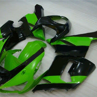 NT Complete Green Black ABS New Fairing Fit for 2005 2006 ZX6R 636 Body e07A