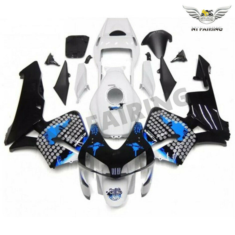 NT Fairing Fit for Honda 2003-2004 CBR600RR U070- Msa White Black | ABS Injection