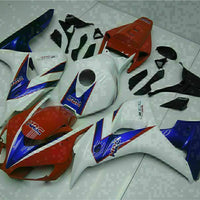 US STOCK NT Injection New Red White Fairing Fit for Honda 2006-2007 CBR1000RR N102 Available in CA
