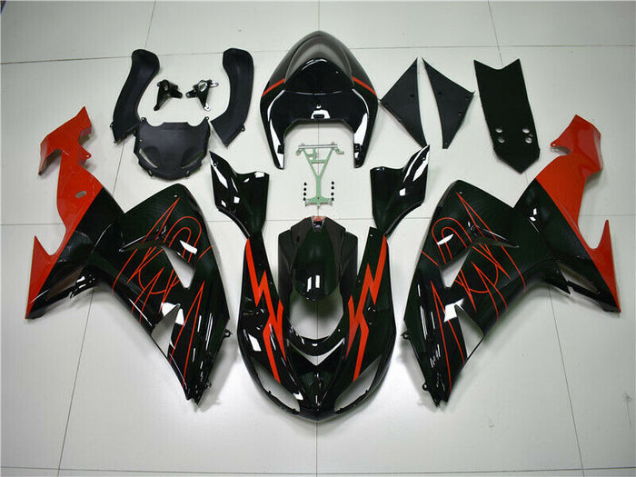 MSA Fit for  Ninja 2006-2007 ZX10R With Seat Cowl Injection Fairing a013
