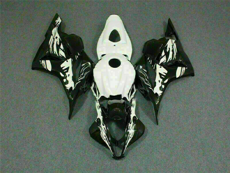 NT Fairing Fit for Honda 2007-2008 CBR600RR S056- White Black | ABS Injection