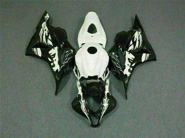 NT Injection White Black Fairing Kit Fit for Honda 2007-2008 CBR600RR ABS S056