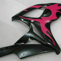 MSB Injection Mold Black Fairing Kit Fit for  2006 2007 GSXR 600 750 n068