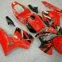 MSA Injection Molded Red Fairing Fit for Honda 2005-2006 CBR600RR Plastic u016