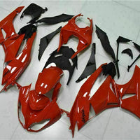 NT Aftermarket Injection Fairing Fit for  2009-2012 ZX6R Red N019