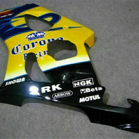 MS Injection Mold Yellow Blue Fairing Fit for  2003-2004 GSXR 1000 q001