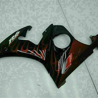 MS Injection Red Flame Fairing Fit for Yamaha YZF 2003-2005 R6 & 06-09 R6S g014