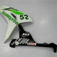 MS Injection Green White Plastic Fairing Fit for Honda 2006-2007 CBR1000RR u018