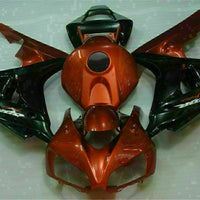 MS Injection Brown Black Plastic Fairing Fit for Honda 2006-2007 CBR1000RR u026