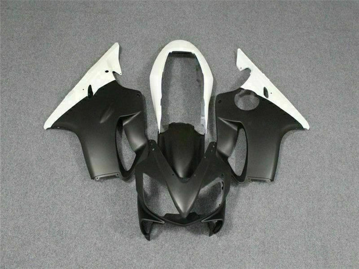 MS Injection Mold Fairing White Black Fit for Honda 2004-2007 CBR600 F4I u024