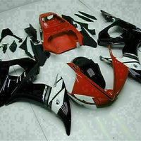 MS Injection Red Black Fairing Fit for Yamaha YZF 2003-2005 R6 & 06-09 R6S g001