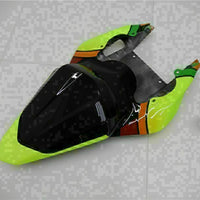 MS Injection Bodywork Black Fairing Fit for Yamaha 2006-2007 YZF R6 ABS Cowl g061
