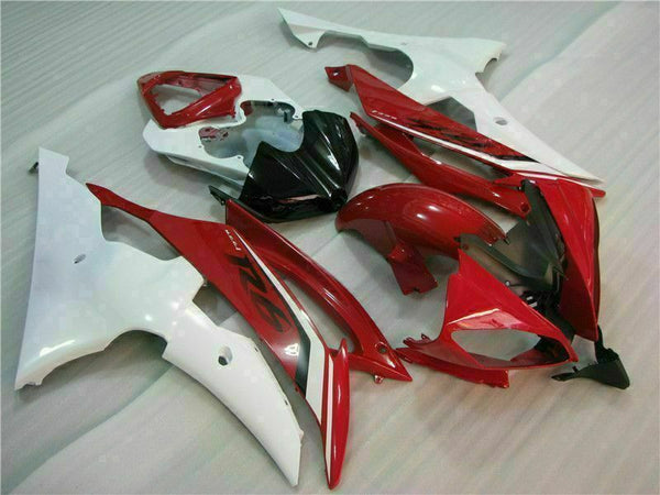 NT Injection Mold Plastic Red White Fairing Fit for Yamaha 2008-2016 YZF R6 N007