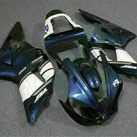 MSB Injection Mold Kit Blue Plastic Fairing Fit for Yamaha 2000-2001 YZF R1 g008