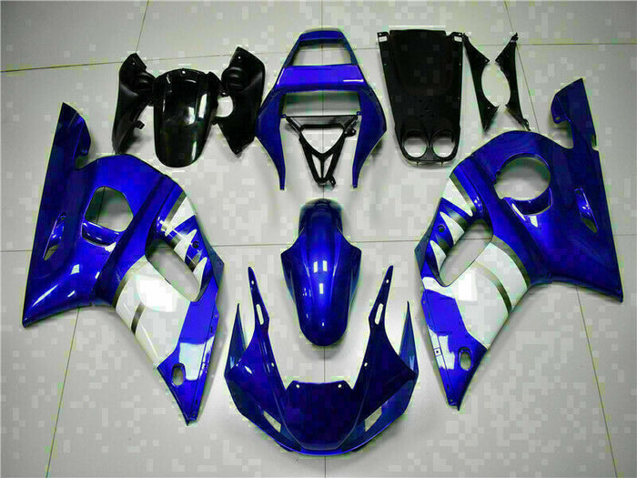 MSB Injection Mold Blue Plastic Fairing Fit for Yamaha 1998-2002 YZF R6 g002b