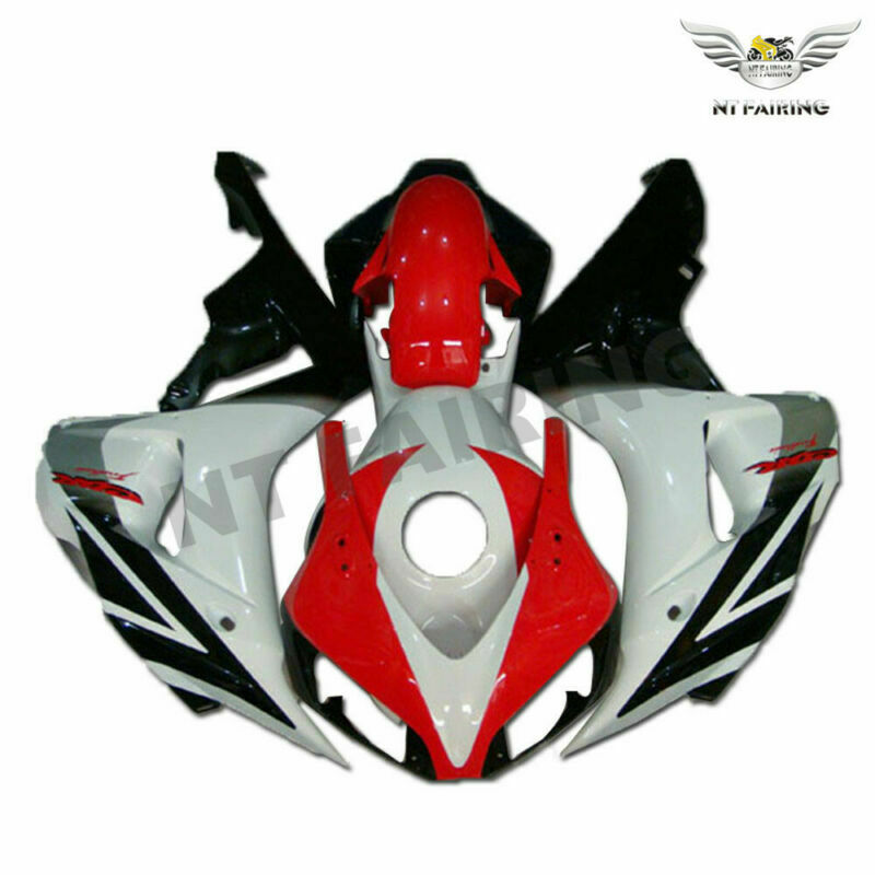 NT Fairing Fit for Honda 2006-2007 CBR1000RR U024- Red White | ABS Injection