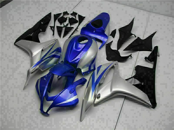 MSA Injection  Blue ABS Fairing Kit Fit for Honda 2007-2008 CBR600RR Cowl u066