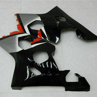 MS Injection Kit Red Black Fairing Fit for  2004 2005 GSXR 600 750 n008h