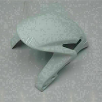 MSA Injection Plastic White Fairing Kit Fit for Honda 2009-2012 CBR600RR v019