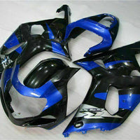 NT Injection Mold Blue Black Fairing Fit for  2001-2003 GSXR 600 750 N004