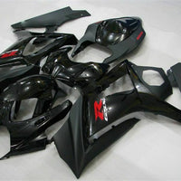 MS Injection Mold Black Fairing Kit Fit for  2007-2008 GSXR 1000 n004
