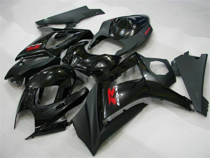MS Injection Mold Black Fairing Kit Fit for  2007-2008 GSXR 1000 n004