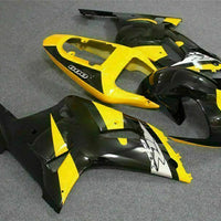 MSB Injection Yellow Black Fairing Fit for  2001-2003 GSXR 600 750 n026