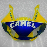 MS Injection Mold Yellow Blue Fairing Set Fit for Yamaha 1998-2002 YZF R6 g047