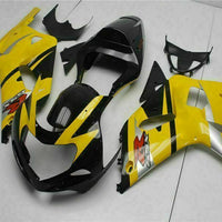 MSB Injection  Mold Yellow Fairing Fit for  2001-2003 GSXR 600 750 n017