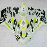 MS Injection Plastic Yellow White Fairing Fit for Honda2004-2005 CBR1000RR u0111