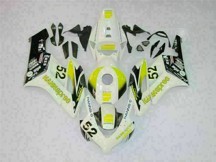 NT Fairing Fit for Honda 2004-2005 CBR1000RR U0111- Yellow White | ABS Injection