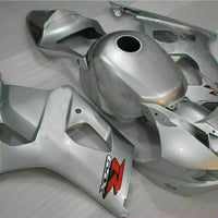 NT Injection Silver Bodywork Fairing Fit for  2003-2004 GSXR 1000 N008