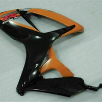 MSB Injection Black Orange Fairing Fit for  2006 2007 GSXR 600 750 n067