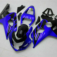 MSB Injection Mold Blue Fairing Fit for  2004 2005 GSXR 600 750 n050