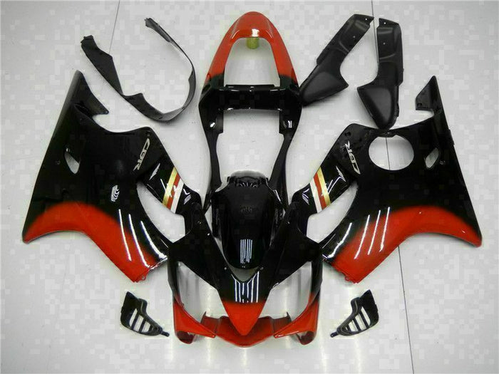 MS Injection Mold Red Black Fairing ABS Fit for Honda 2001-2003 CBR600 F4I u053