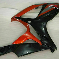MSB Injection Black Red Fairing Fit for  2006 2007 GSXR 600 750 n082