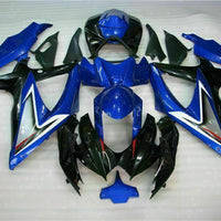 MSB Injection Mold Blue Black Fairing Fit for  2008-2010 GSXR 600 750 o046