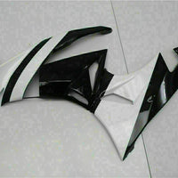 MSA Fit for  2009-2012 ZX6R Plastic White Black Injection Fairing t002