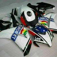MS Injection Mold White Red Fairing Kit Fit for Honda 2008-2011 CBR1000RR u028