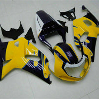 MSB Injection Mold Yellow Fairing Fit for  2001-2003 GSXR 600 750 n009