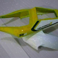 MS Injection Yellow White Plastic Fairing Fit for Yamaha 1998-2002 YZF R6 g003