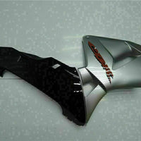 MSA Injection Silver Fairing Fit for Honda 2005-2006 CBR600RR Set Bodywork u090